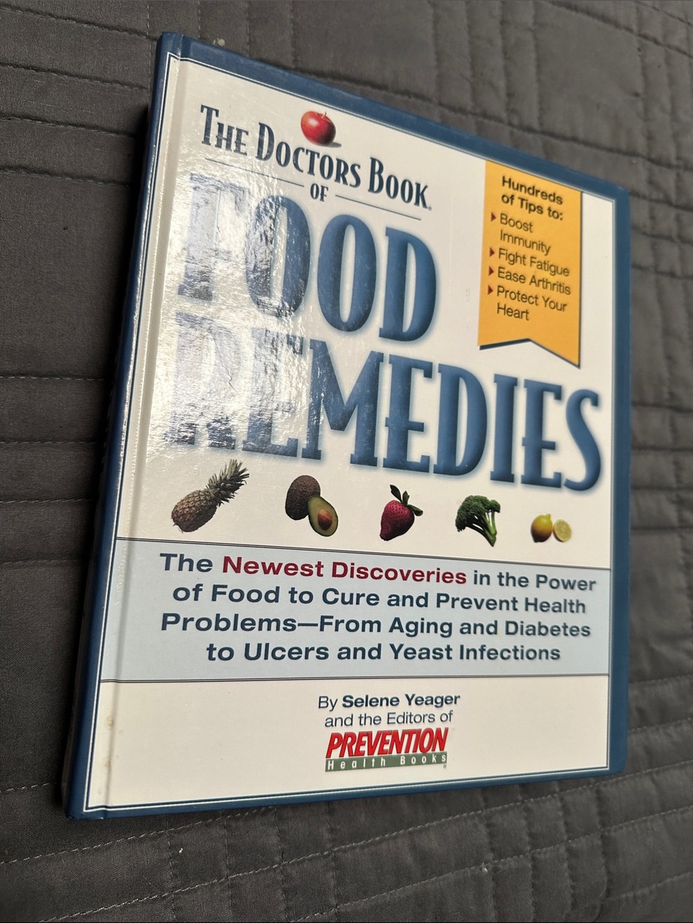 The Doctors Book of Food Remedies - White & Blue Cover